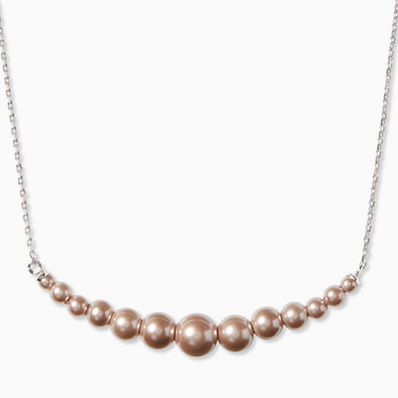 kate spade Jewelry - NEW Kate Spade Modern Pearls Necklace in Lilac